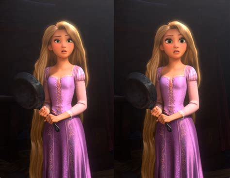 Rapunzel with normal eyes - Rapunzel and Flynn Fan Art (27549536) - Fanpop