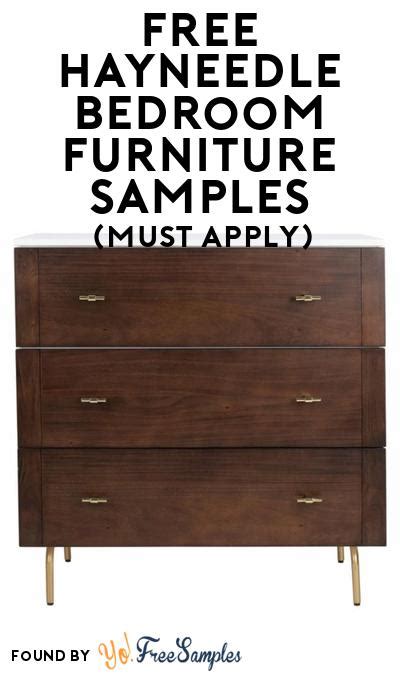 FREE Hayneedle Bedroom Furniture At BzzAgent (Must Apply)