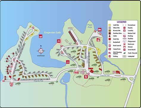 Texas Campgrounds Map | Printable Maps