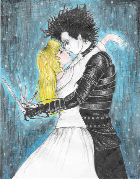 ED - Edward Scissorhands Fan Art (18450988) - Fanpop