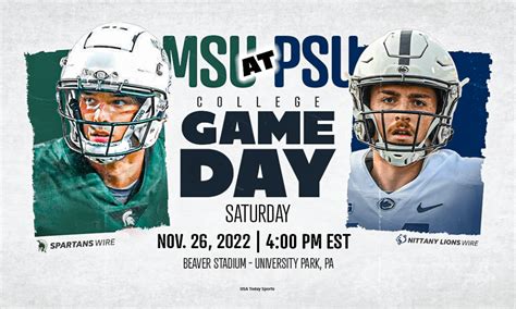 How to watch Penn State vs. Michigan State football game on Saturday