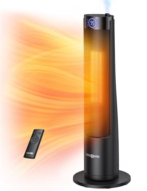 Space Heater Humidifier Combo, Paris Rhône 2-in-1 Tower Space Heater ...