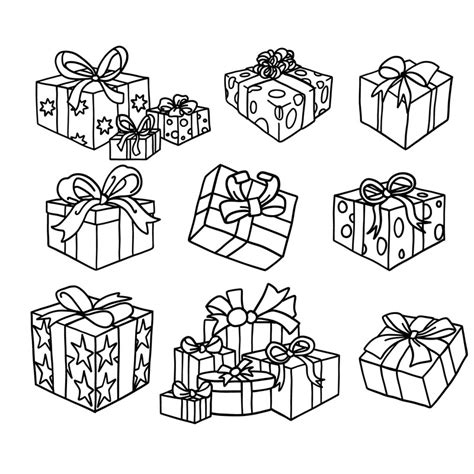 How to Draw a Gift Box Step-by-Step – Geotobox