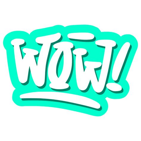 Wow Stickers - Free social media Stickers