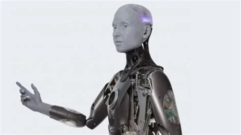 Ameca Humanoid Robot Puts AI In A Gender-Neutral, 'Non-Threatening' Body