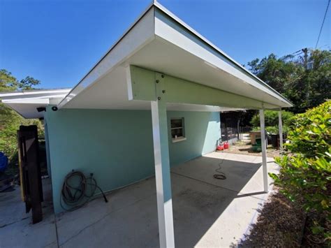 Best Aluminum Carport Covers Metal Carport Roof Tampa - West Coast Awnings