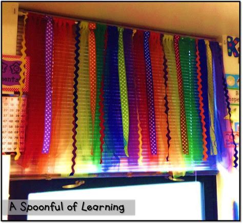 DIY Classroom Curtains- NO Sewing or Gluing! ....Follow for free 'too-neat-not-to-keep' fun ...