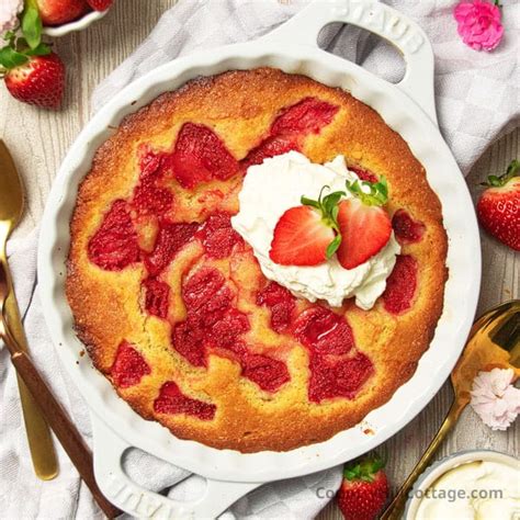 Strawberry Spoon Cake