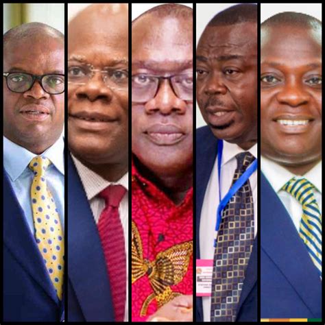 Know your newly-appointed ministers by Akufo-Addo