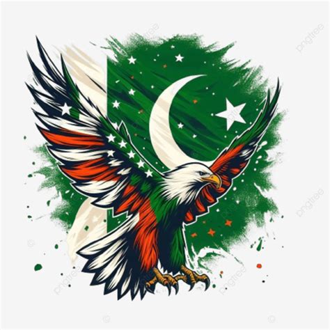 Pakistan Flag And Eagle PNG, Vector, PSD, and Clipart With Transparent ...