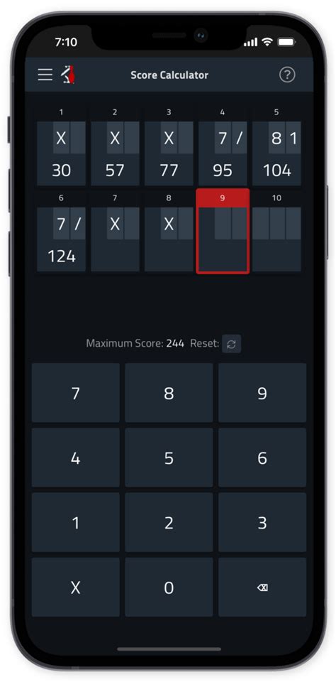 Bowling Tools / Score Calculator