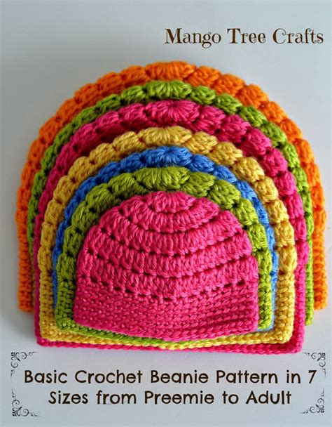 25 Easy Crochet Hats with Free Tutorials