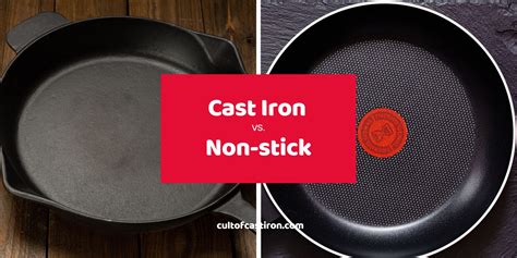 Cast Iron vs. Non-stick: Which One Should Home Cooks Get? - Cult of Cast Iron