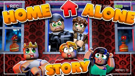 The HOME ALONE Story In ROBLOX (Story) - YouTube