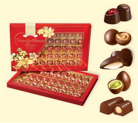 "Chocolate collection Roshen" 312 g.- Chocolate in Gift box