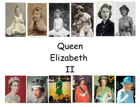 Timeline of Queen Elizabeth II KS1 by choralsongster - UK Teaching Resources - TES