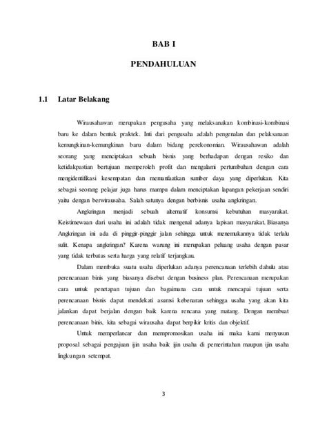 Contoh Proposal Usaha Kue Kering – Gambaran