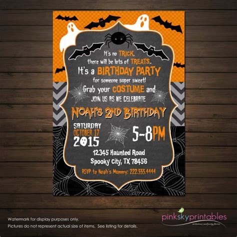 19+ Halloween Birthday Invitations – PSD, Vector EPS, AI