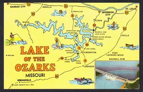 Lake Of The Ozarks Missouri Map - Maping Resources