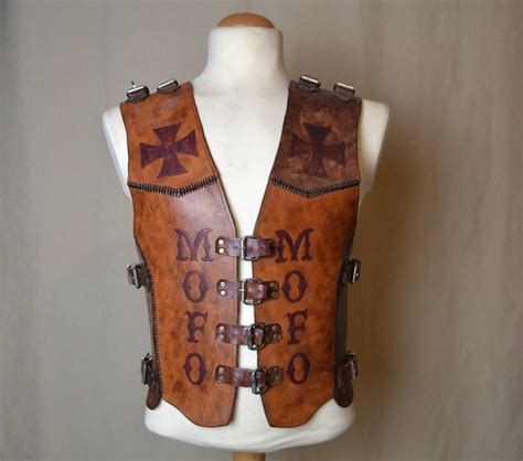 Biker Leather Vest Pattern PDF - Etsy Canada