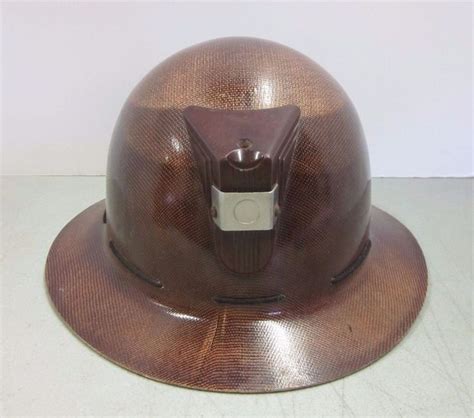 Vintage MSA Coal Miner Helmet Skullguard "Skulgard" Hardhat Fiberglass | Miner helmet, Hard hats ...