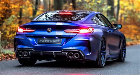 The BMW M8 Competition Pops A Blue Pill From Manhart And Gets 812-HP | Carscoops