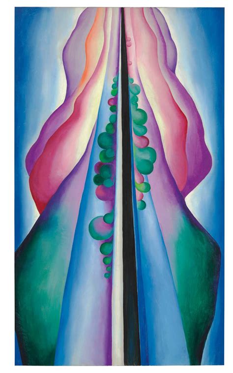 Unusual Georgia O'Keeffe painting of Lake George going to auction ...