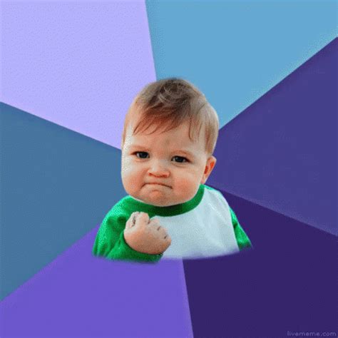 Sassy Baby Fist Pump Meme GIF | GIFDB.com