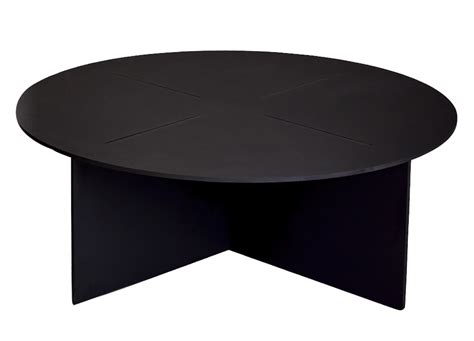 Elan Plus Cross Round Coffee Table | est living Product Library