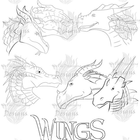 Wings Of Fire Dragonets Of Destiny Printable Coloring - vrogue.co