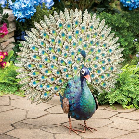 Buy Elegant Peacock Sculpture | Bits and Pieces Canada