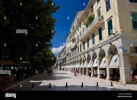 Old Corfu Town Stock Photo - Alamy