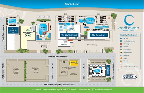 Caribbean Beach Resort Map Layout