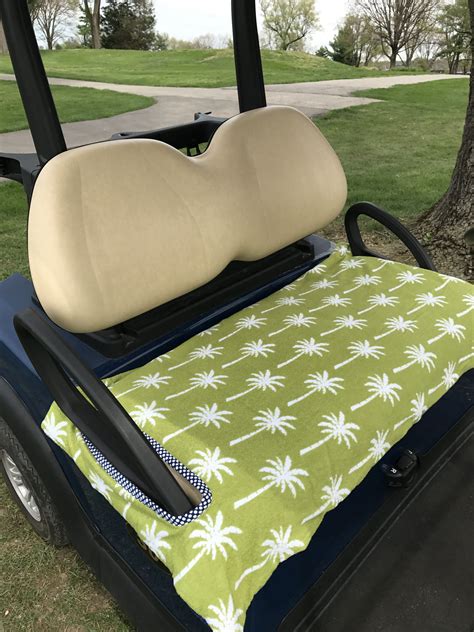 Green Palm | Golf cart seat covers, Outdoor blanket, Golf cart seats