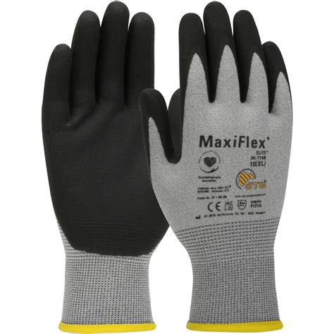 MaxiFlex® Elite™ ATG® Nitrile Micro-Foam Work Gloves | Highly Breathable Ultra Grippy General ...