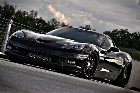 Corvette Z06 Black | Chevrolet corvette, Corvette, Black corvette