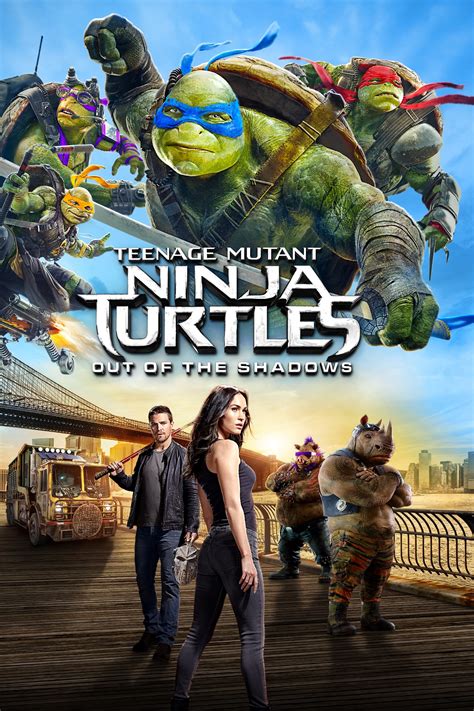 Teenage Mutant Ninja Turtles: Out of the Shadows (2016) - Posters — The Movie Database (TMDB)