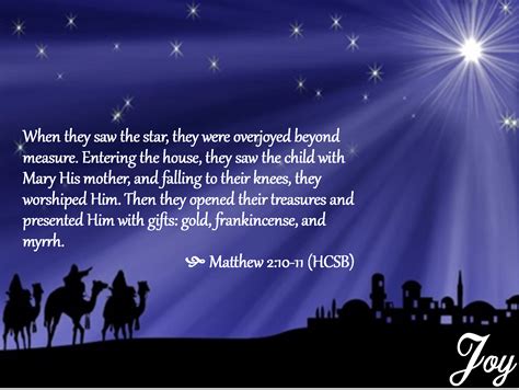 3rd Week of Advent: Joy – Matthew 2:10-11 - Wellspring Christian Ministries