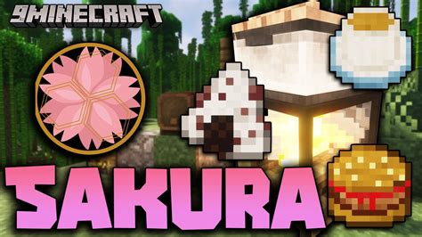 Sakura Mod (1.18.2, 1.12.2) - Japan Culture Being Implemented - Mc-Mod.Net