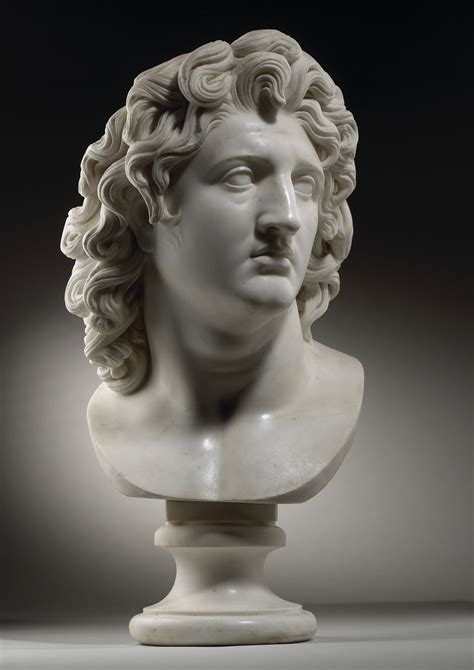 Portrait Bust of Alexander the Great, after the Antique - London Art Week