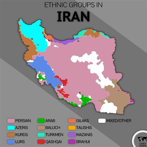 Accurate ethnic map of iran : MapPorn