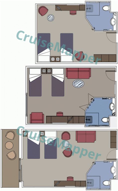 MSC Orchestra cabins and suites | CruiseMapper