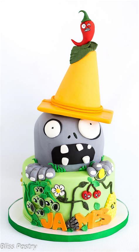 Zombie Birthday Cake - Decorated Cake by Bliss Pastry - CakesDecor