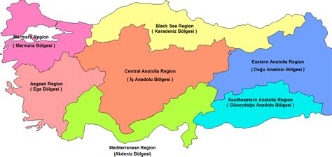 Regions of Turkey ~ Turkey Travel Guide