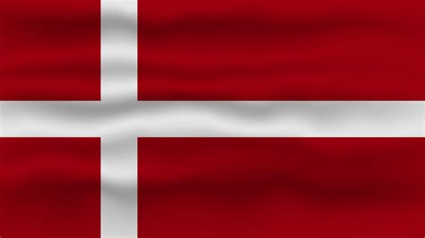 Danish flag waving with background. Vector illustration 27793016 Vector ...