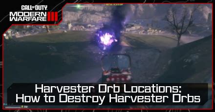 Harvester Orb Locations and How to Destroy | Call of Duty Modern ...