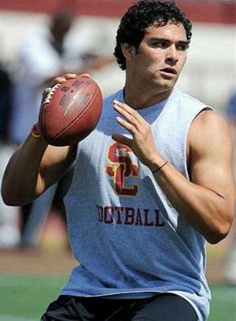 Men of Troy! Former USC quarterback Mark Sanchez. USC has had some ...