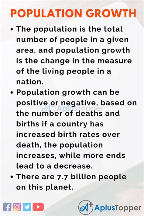 Population Growth Essay – Telegraph