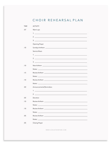 10 Secrets for Running a Successful Choir Rehearsal Choir Music, Church Music, Checklist ...