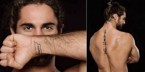 The meaning behind WWE Superstar Seth Rollins' tattoos